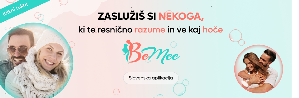 BeMee slovenska aplikacija za zmenke